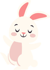 Cute Cartoon Rabbit
