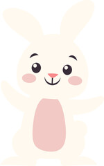 Cute Cartoon Rabbit
