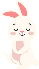Cute Cartoon Rabbit