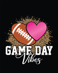 Sport and American football player silhouette with retro vintage illustration premium vector, American football t-shirt design