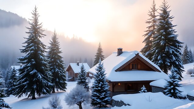 "Cozy Winter Cabin in Sainte-Foy-Tarentaise, French Alps ❄️🏔️"
