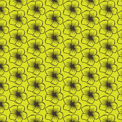 yellow flower pattern