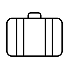 baggage icon vector sign template