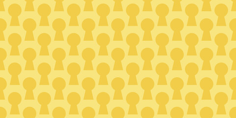 Keyhole pattern background, key hole seamless pattern, seamless lock pattern background