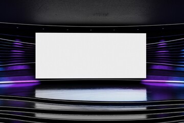 Event Stage design for business conferences, corporate projects presentations, shareholders event...