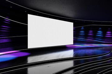 Event Stage design for business conferences, corporate projects presentations, shareholders event...