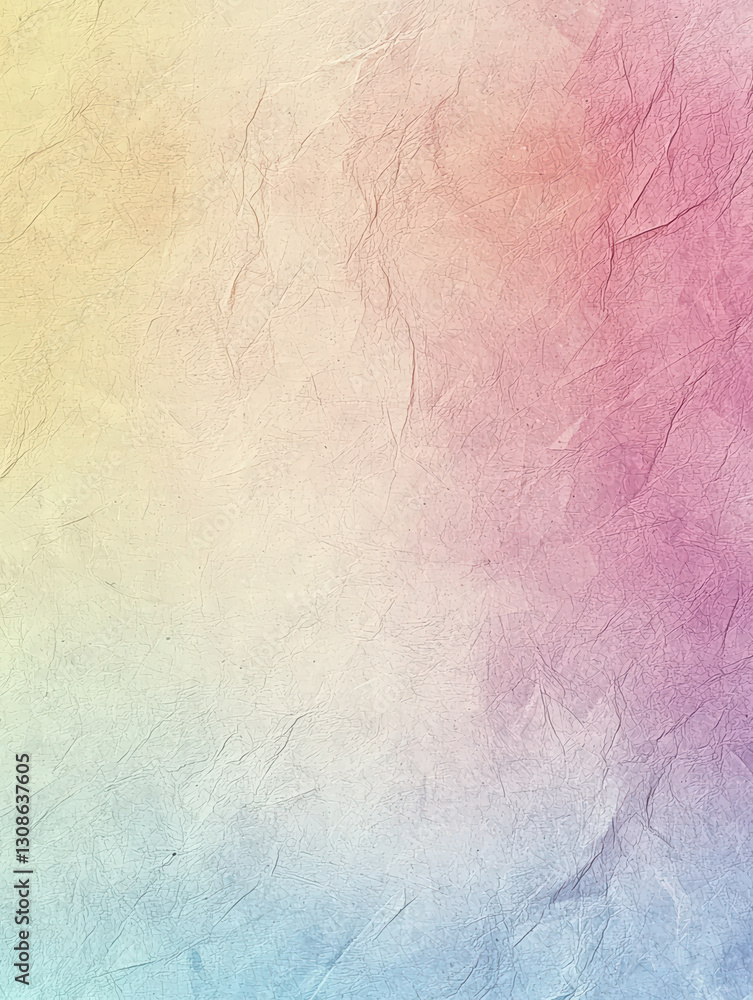 Aufkleber dreamy texture: delicate textures and a spectrum of soft, muted colors blend seamlessly, evoking a s