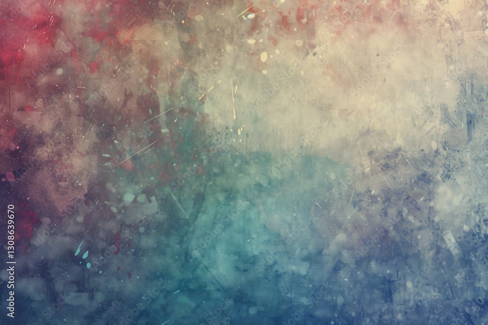 Poster grunge abstract background with overlapping colorful shapes and textures. background image of vibran
