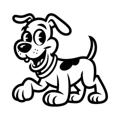 Dog Quote PNG Design 