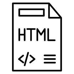 Html File Icon