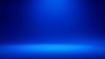 Royal Blue Gradient – Majestic 3D Render with Deep Navy to Sapphire Transition