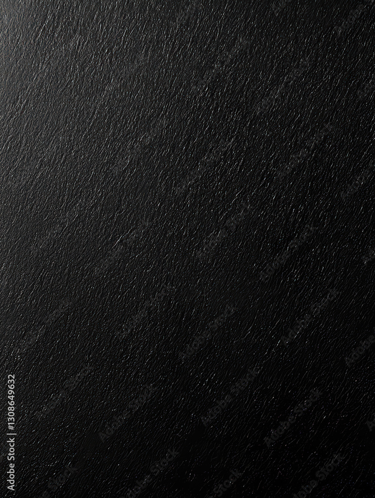 Poster textured darkness: a stark image of a textured surface in shades of black, creating a sense of depth