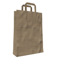paper bag 3d model