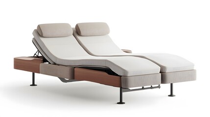 Comfort and Support: An adjustable bed offering individualized relaxation, featuring premium materials and an ergonomic design for superior comfort and support.