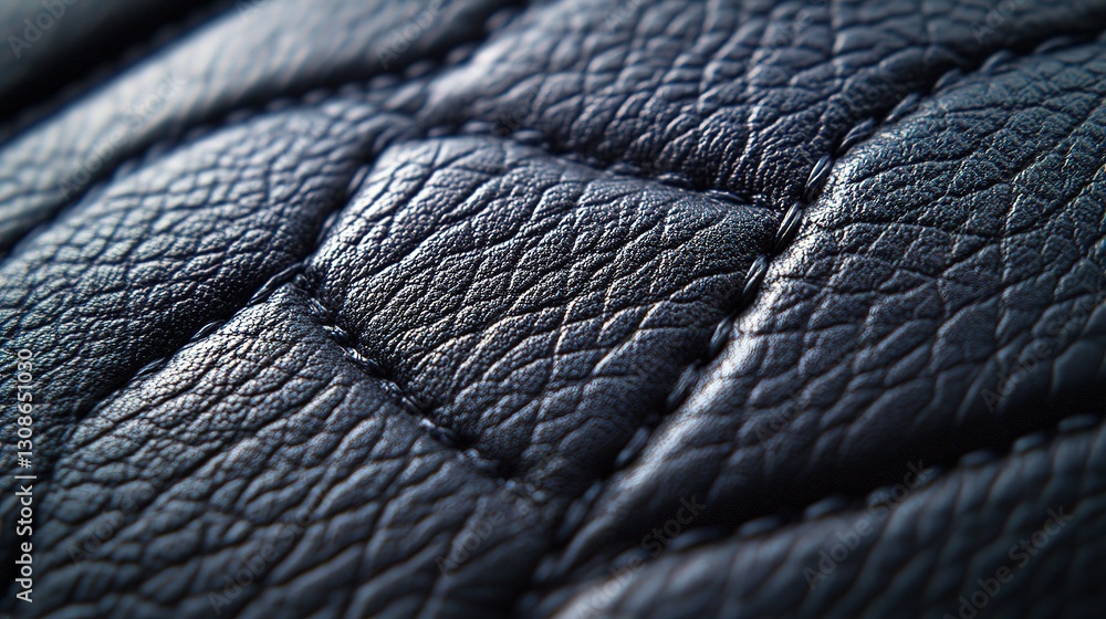 Poster dark leather texture with abstract design for background use