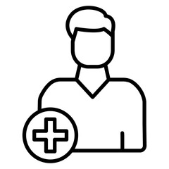 Male Patient Icon