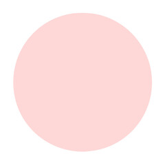 Minimalist pink circle icon