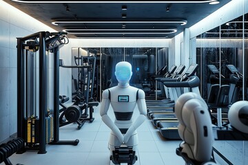 Next-gen gym uses AI to tailor workouts to individual fitness goals.