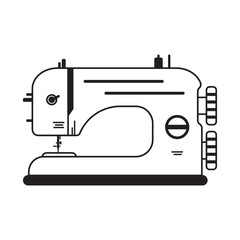 Sewing Machine Outline Icon