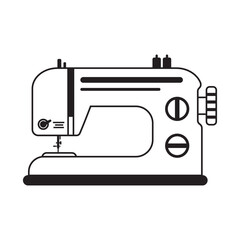 Sewing Machine Outline Icon