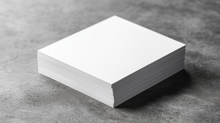 Fototapeta premium Niche Mockup Blank Business Card Stack Mockup on Textured Paper – Elegant Branding Concept Professional Branding & Stationery Mockups for Designers and Businesses