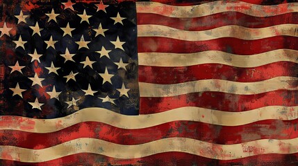 American flags are flown on Memorial Day, the Fourth of July, Labor Day, and Independence Day.
