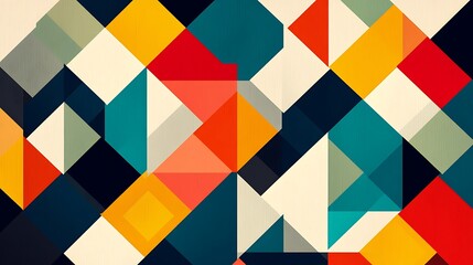 Colorful Geometric Pattern