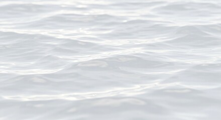 Obraz premium Softly rippling water glows gently under bright sunlight. AI Generated