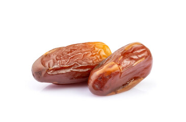 Dates isolated on white background