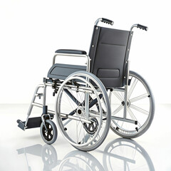 Fototapeta premium A single wheelchair is a mobility device designed for one person