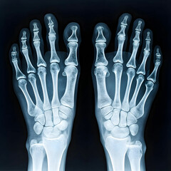 Fototapeta premium X-ray is a medical imaging technique that uses radiation to view the inside