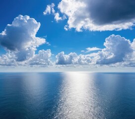 Obraz premium blue sky and sea