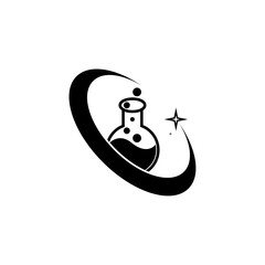 homeopath logo . Vector logo for alternative medicine store.