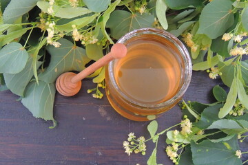 herbal tea with herbs