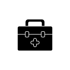 First aid kit glyph icon