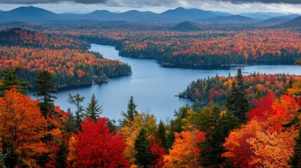 Adirondack Mountain Hiking in Nature: Explore the Alpine Landscape of Mount Van Hoevenberg near Lake Placid, New York