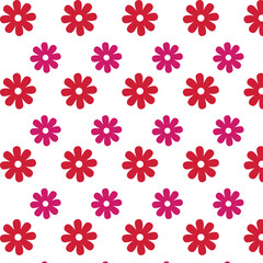 seamless pattern with flowers