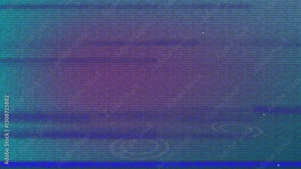 Poster creating textured pattern, abstract animation with purple and blue gradient hues