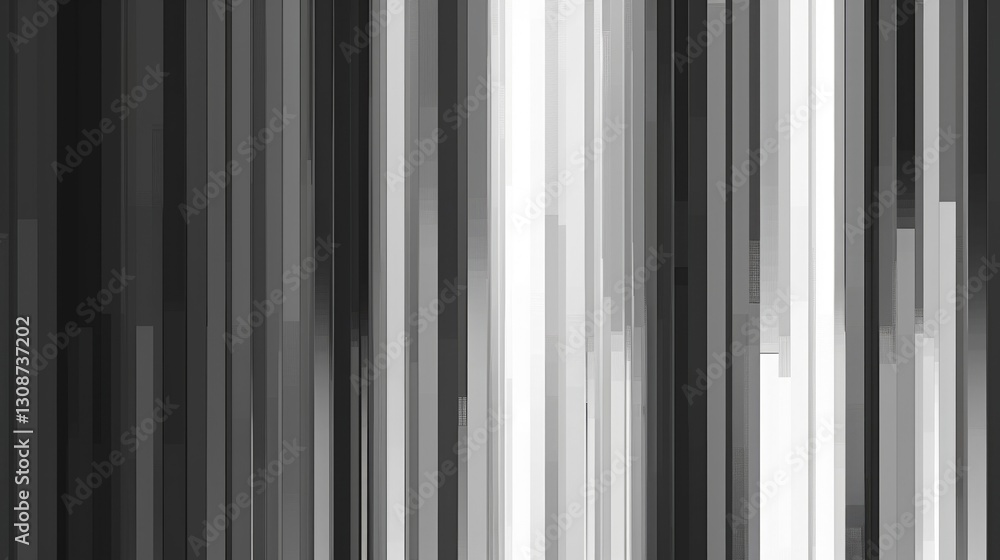 Poster the picture of the black and white vertical line standing in the background wallpaper like bar code,