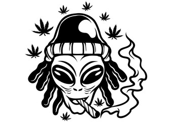 Alien Smoking Joint