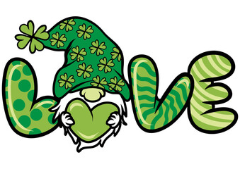 Love Gnomes St Patricks Day
