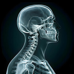 X-ray is a medical imaging technique that uses radiation to view the inside