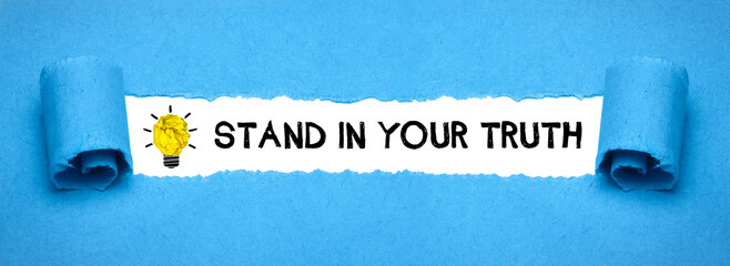 Stand In Your Truth	
