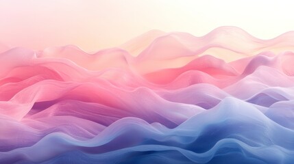 Obraz premium Abstract colorful flowing fabric creates dynamic and artistic shapes and forms