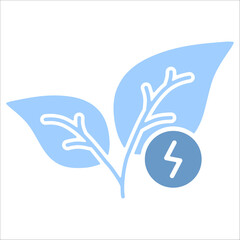 Leaf Simple Icon Vector Illustration Concept