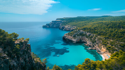 A peaceful holiday on the tropical coast