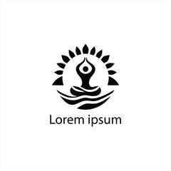 Obraz premium BlackFlow Yoga - The Power of Stillness