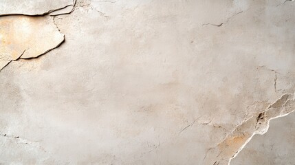 Weathered concrete wall with cracks, perfect for background textures and architectural concepts.