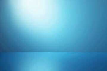 Serene blue abstract gradient, minimalistic and clean, evoking calm and tranquility.