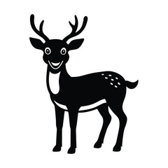 deer silhouette vector